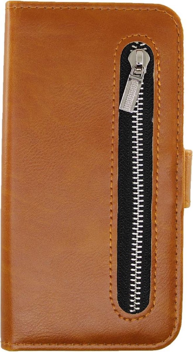 Rico Vitello Rits Wallet case Geschikt voor Samsung Galaxy S20 Ultra Bruin