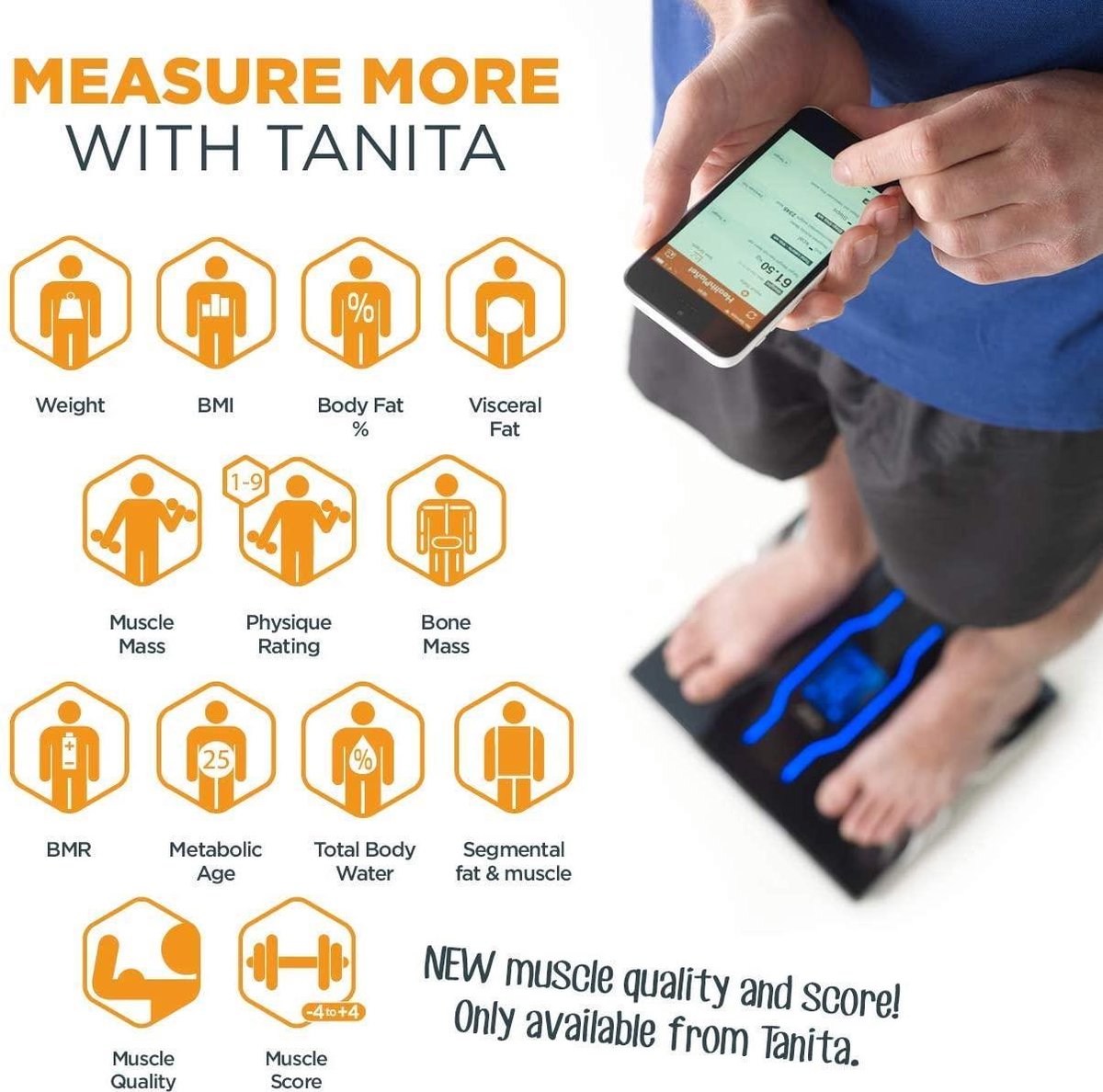 TANITA RD-953 PLATINUM Limited Edition - Personenweegschaal - Met  lichaamsanalyse | bol.com