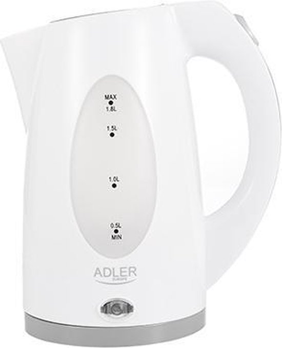 Top Choice - Kunststof waterkoker - 2200 watt - wit - 1.8 liter
