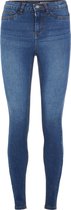 NOISY MAY NMCALLIE HW SKINNY BLUE JEANS NOOS Dames Jeans - Maat W29 X L32