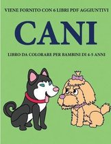 Libro da colorare per bambini di 4-5 anni (Cani)