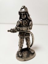 Brandweerman - Kurz edeltin - 10cm.