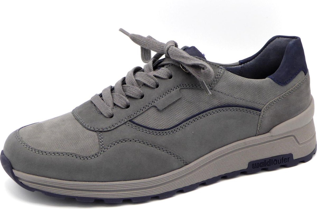 Waldläufer Heren veterschoen Grijs H-Etienne wijdte H - Schoenen.nl
