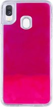 Hoesje CoolSkin Liquid Neon Samsung A40 Telefoonhoesje - Roze