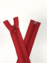 YKK rits, Deelbaar spiraal rits 45 cm Rood