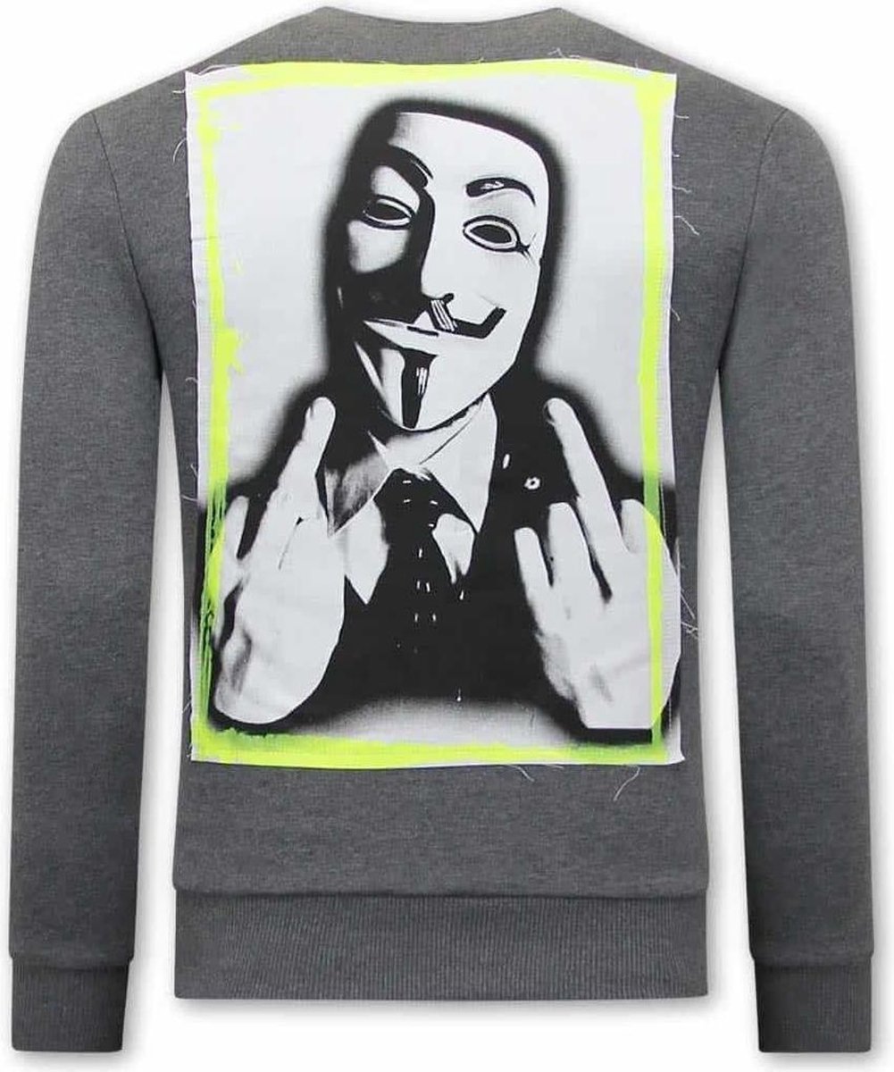 Anonymous Sweater Heren - Grijs