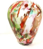 Vase Design Alore - Fidrio COLORS - vase en verre soufflé à la bouche - hauteur 33 cm