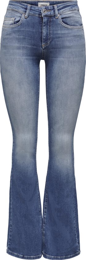 ONLY ONLBLUSH LIFE MID FLARED BB REA1319 NOOS Dames Jeans - Maat XS X L32 |  bol.com
