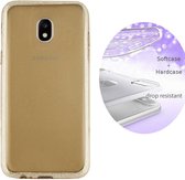 BackCover Layer TPU + PC - Telefoonhoesje - Hoesje voor Samsung J5 2017 - Goud