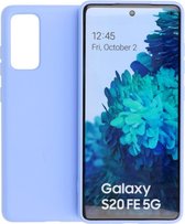 Samsung Galaxy S20 FE Hoesje Fashion Backcover Telefoonhoesje Paars