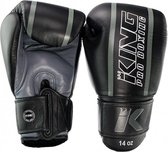 King Pro Elite Bokshandschoen Zwart/Grijs