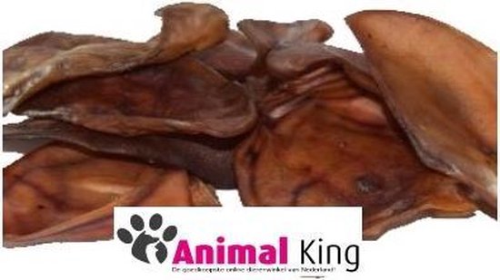 Hondensnacks varken-Varkensoren hond-20 stuks-Animal King