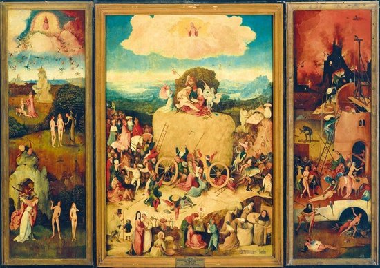 Jeroen Bosch - De hooiwagen 1516 (1000 stukjes, kunst puzzel) | bol.com