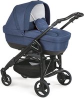 CAM Modular Buggy Combi Family Romantic - Kinderwagen - MELANGE BLU - Made in Italy