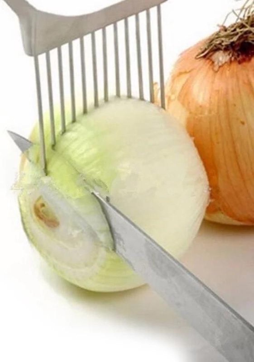 Uienkam oranje Hulpmiddel Moeiteloos Uien / Groenten / Aardappels - Uiensnijder / Groentesnijder / Tomatensnijder
