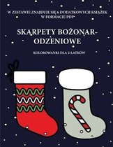 Kolorowanki dla 2-latkow (Skarpety Bożonarodzeniowe)