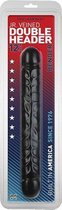 Jr. Veined Double Header Bender Dildo - 30 cm - Ook voor anaal gebruik