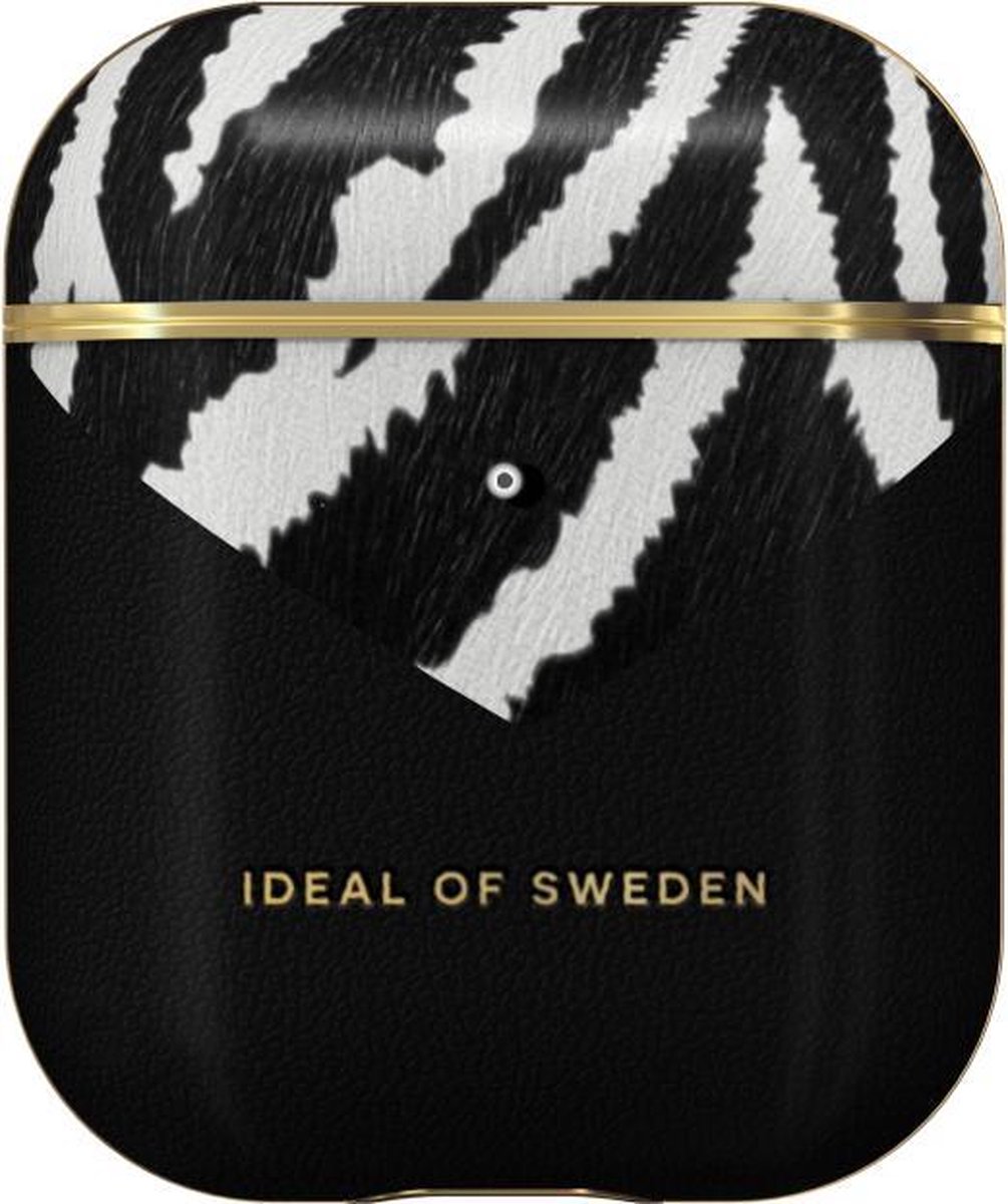 iDeal of Sweden AirPods Case PU voor 1st & 2nd Generation Zebra Eclipse