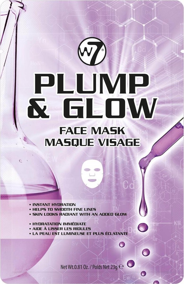 W7 Plump Glow Face Mask