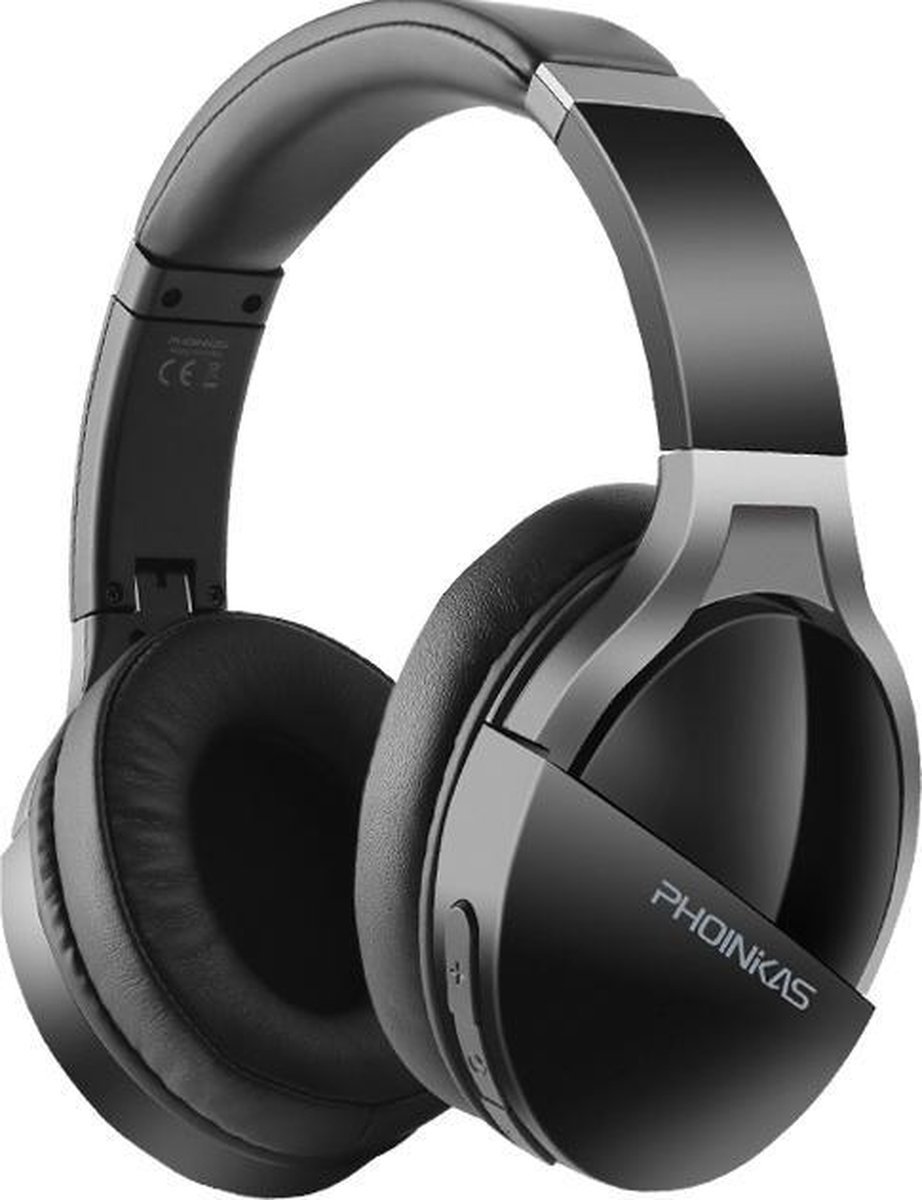 PHOINIKAS Q7 Bluetooth gaming headset - Geschikt voor PS4, Xbox One, Switch, laptop & mobiel - Zwart