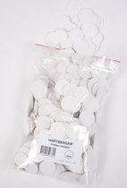 Hartberger Hobby rondjes – 250 gram - diameter: 27,5 mm - 2 Euro formaat - DIY hobby knutsel karton rondjes - ook geschikt als labels kraftpapier
