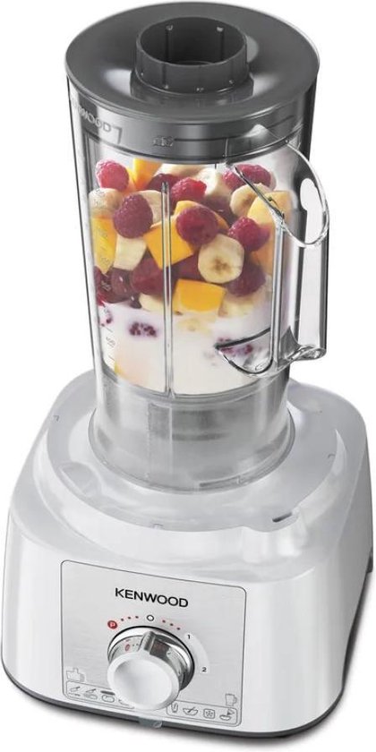Kenwood Multipro Express FDP65.450WH - Foodprocessors - Wit - 1000 Watt - 3 Liter mengkom