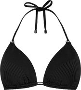 CYELL Dames Triangel Bikinitop Voorgevormd Zwart -  Maat 80D