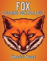 Fox Coloring Book for Adult