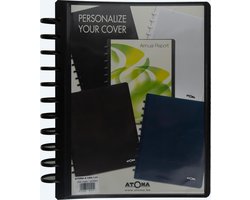 Atoma showalbum – A4 – 100 Hoezen – 11-rings – Personaliseerbare PP kaft