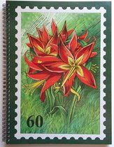 Postzegel Insteekboek Bloemen