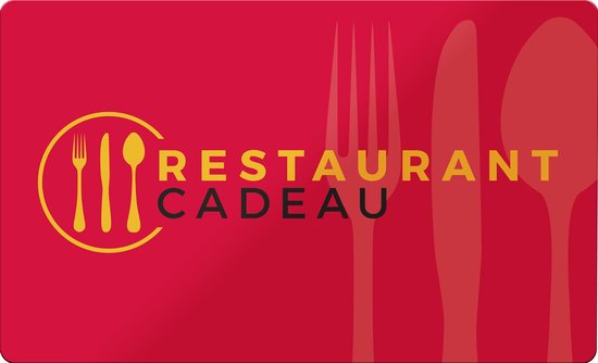 RestaurantCadeau - Cadeaubon -  50 euro