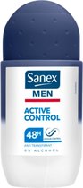 6x Sanex Deo Roll-on Men - Dermo Active Control 50ml