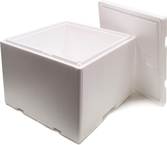 Thermobox 21 Liter - Doos Droogijs Box - Tempex doos - - Koelbox | bol.com