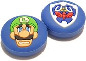 Gadgetpoint | Nintendo Switch & Lite | Gaming Thumbsticks | 1 Set = 2 Thumbgrips | Luigi/Zelda