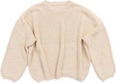 Uwaiah oversize knit sweater - Vanilla - Trui voor kinderen - 110/5Y