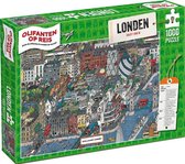 Éléphants en voyage - Londres (1000)