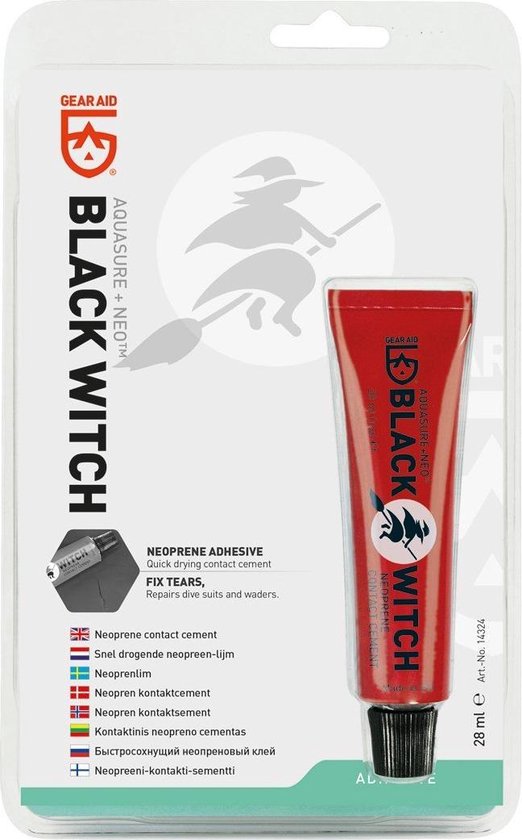 Gear Aid Black Witch™ Black Formula - Duurzame reparatielijm - 28ml