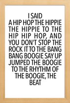 JUNIQE - Poster in houten lijst Delight -20x30 /Wit & Zwart