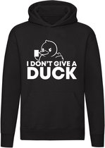 I dont give a duck sweater | eend | grof | grappig | unisex | capuchon
