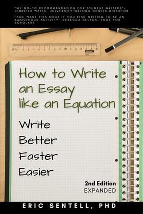 How to Write an Essay like an Equation - cover