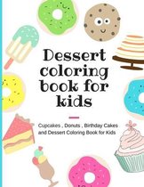 dessert coloring book for kids