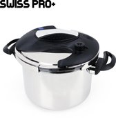 Swiss Pro+| Premium Snelkookpan -SP-PS8L - 8 Liter