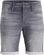 Jack & Jones PLUS Jog Denim Jeans Short grijs (Maat: W46)