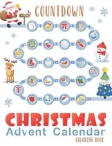 Countdown Christmas Advent Calendar Coloring Book