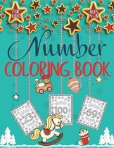 Number Coloring Book for KIDS Ages 4-8