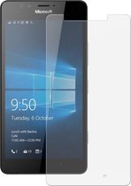 Tempered Glass - Screenprotector voor Microsoft Lumia 950 - Glasplaatje Transparant