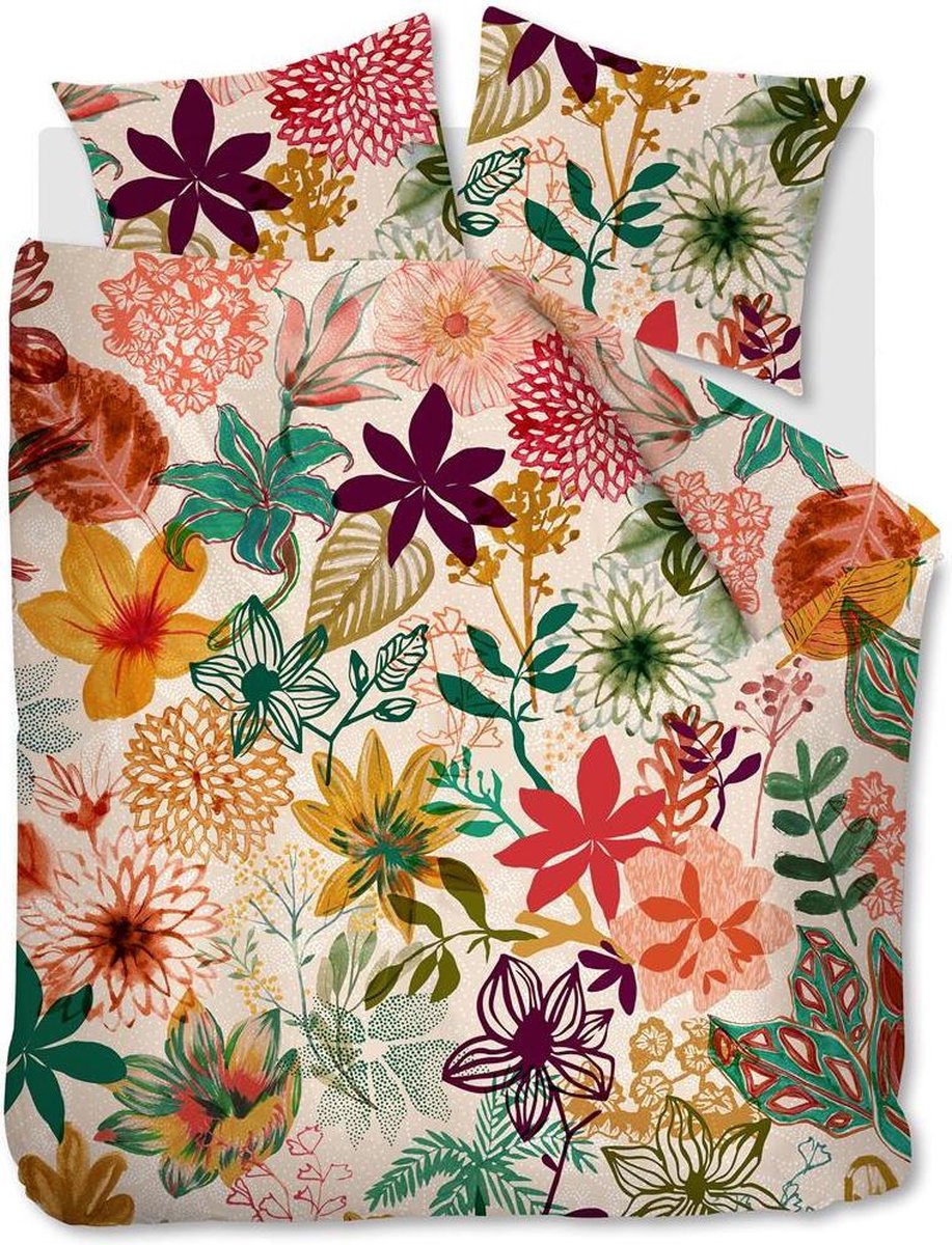 Beddinghouse Fiori Dekbedovertrek - Lits-jumeaux - 240x200/220 cm - Multi