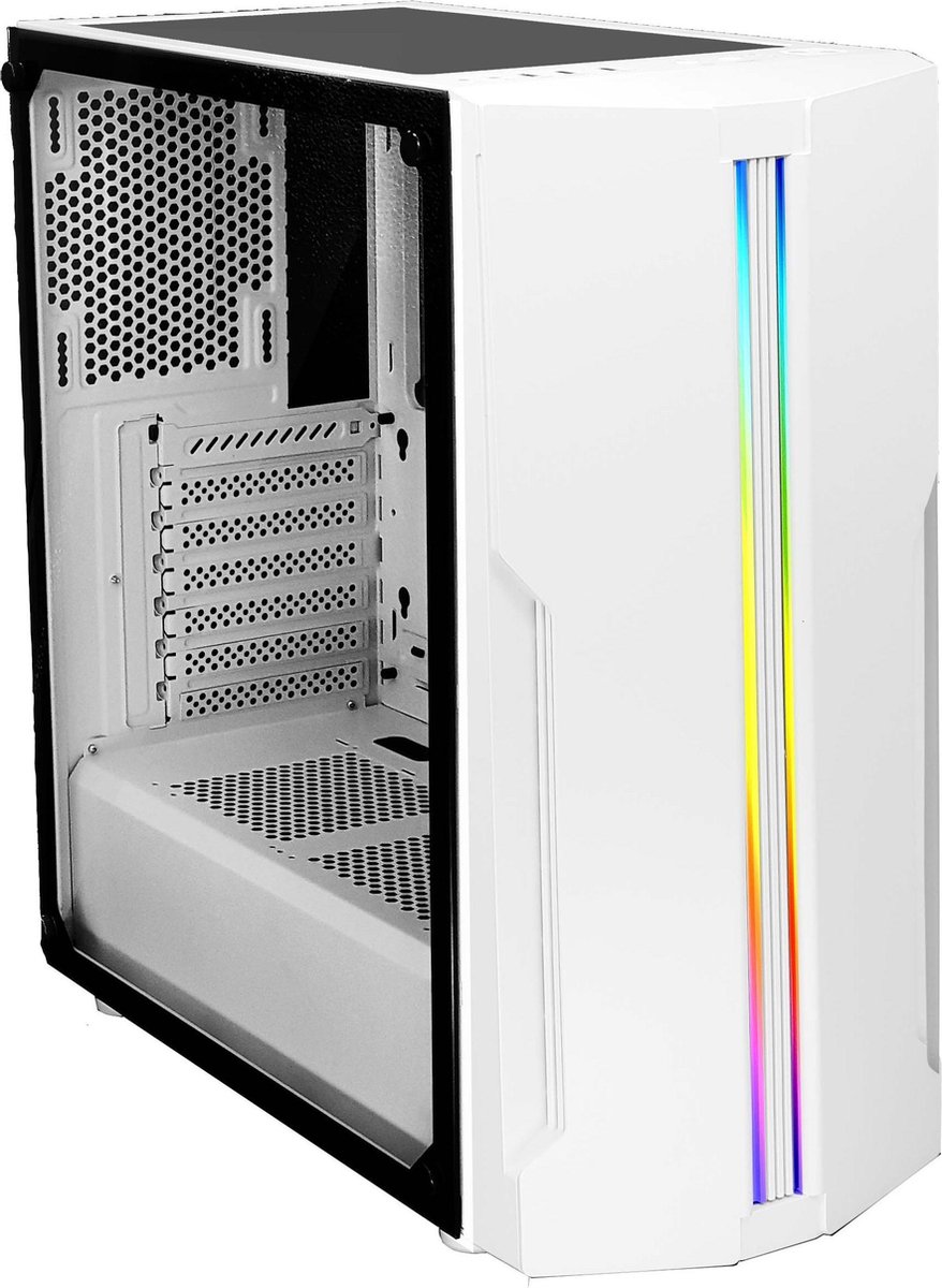 Xilence Performance C X5 White Mid Tower ATX-behuizing met RGB