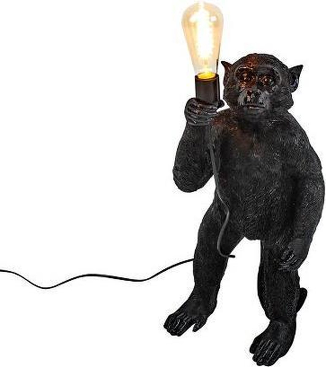 Werner Voss Vloerlamp Monkey Standing Black