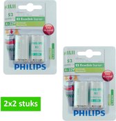 PHILIPS starter S2 | Ecoclick | 4 - 22 watt | multipack 4 stuks